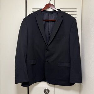 Elegant Ralph Lauren Black Sport Coat (100% Wool)